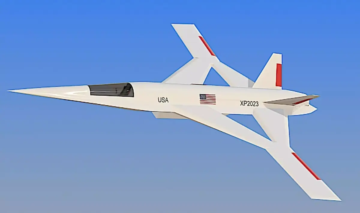 Lockheed Martin X-59 Quesst 3D model