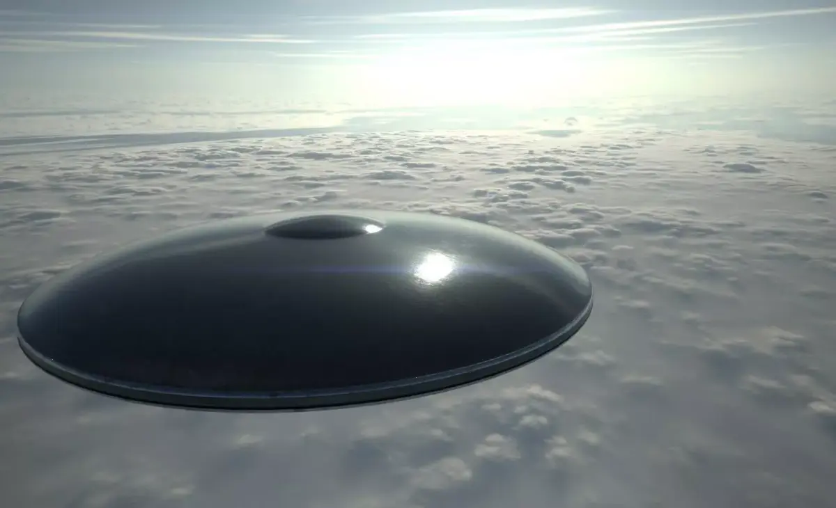 Alien Spaceship 2 Low-poly 3D model