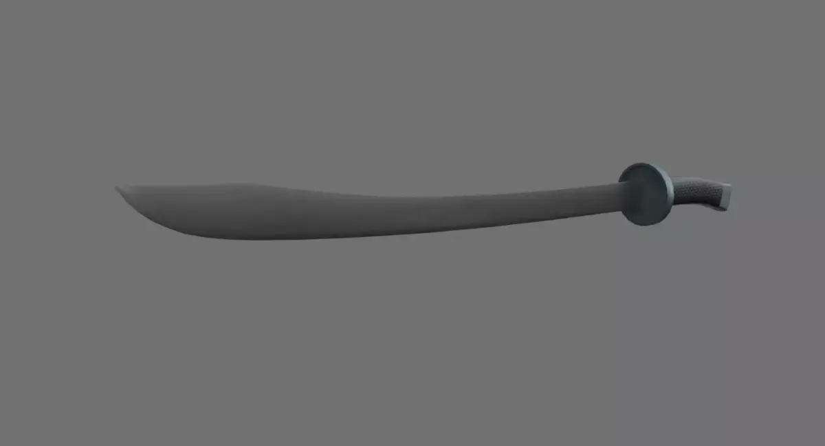 Dao 1A Low-poly 3D model
