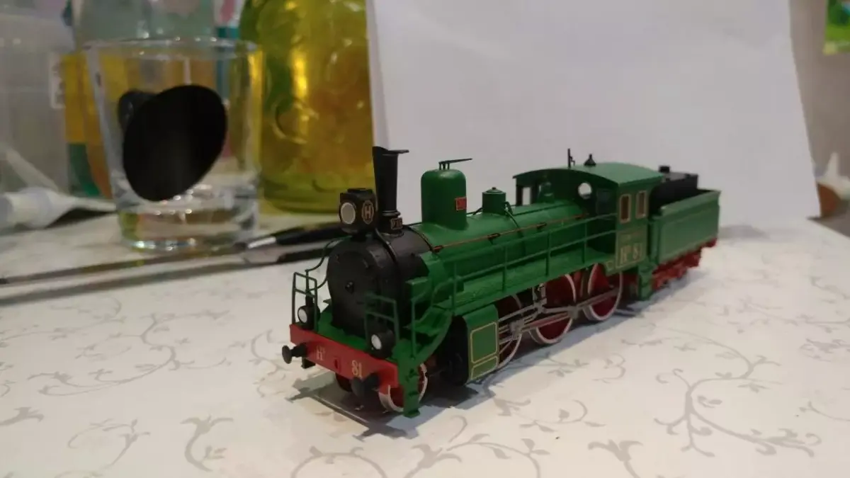 N1Russian Steam Locomotive 3D print model