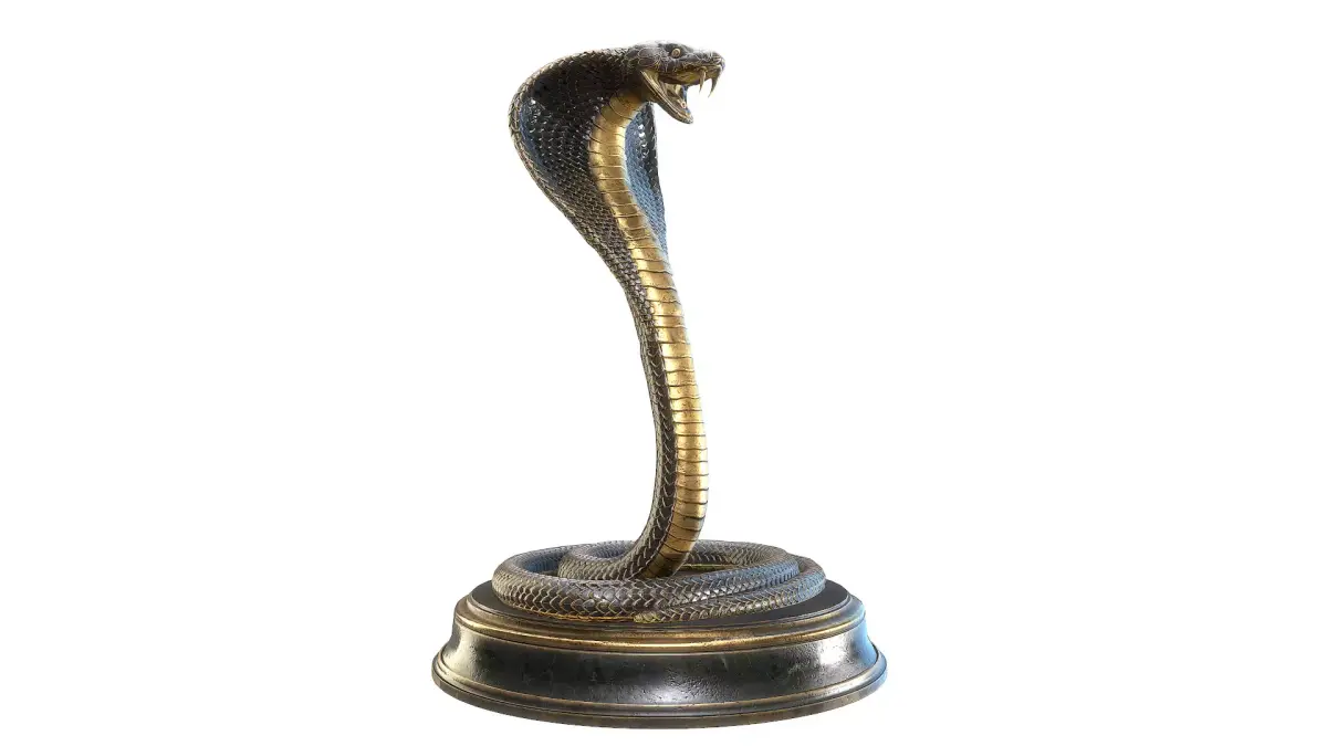 Snake Cobra Sculpture 3D model