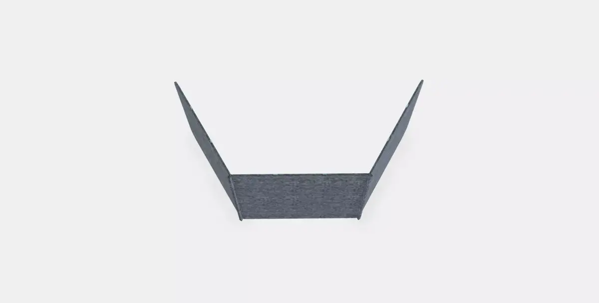 OVNING Desk divider with compartments Low-poly 3D model