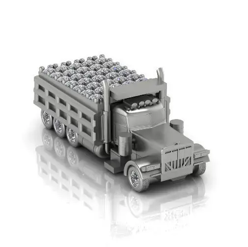 Truck N013044 3D print model