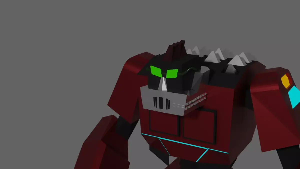 Kong Robot  3D model