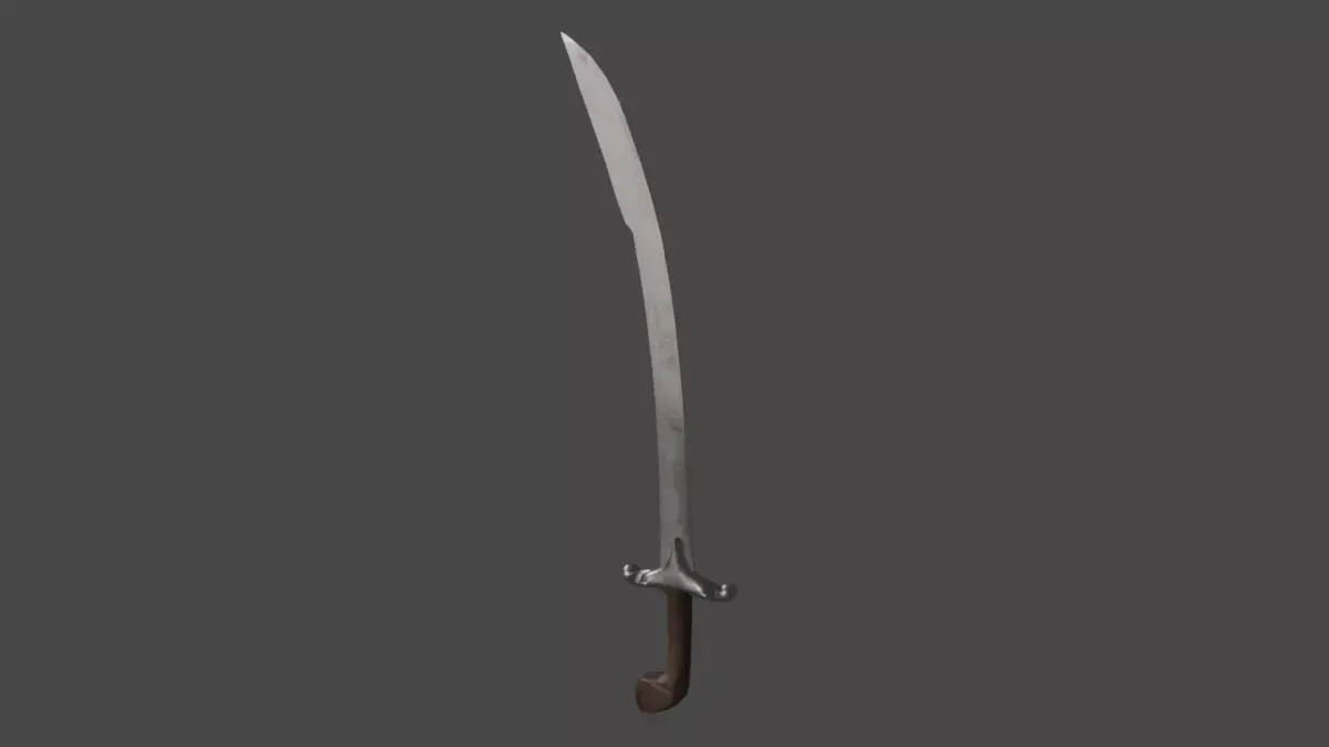 OTTOMAN EMPIRE SWORD Free 3D model