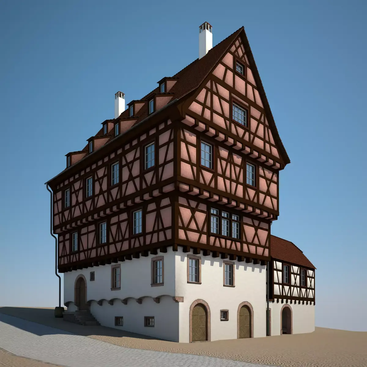 Medieval House I 3D model