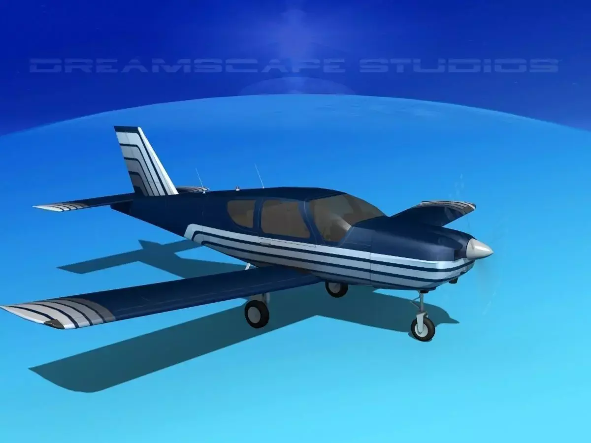 Socata TB-20 Trinidad V04 3D model