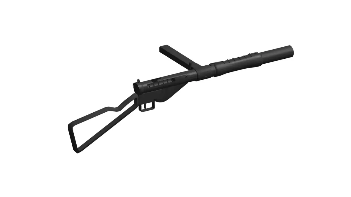 Sten gun 3D model purchase
