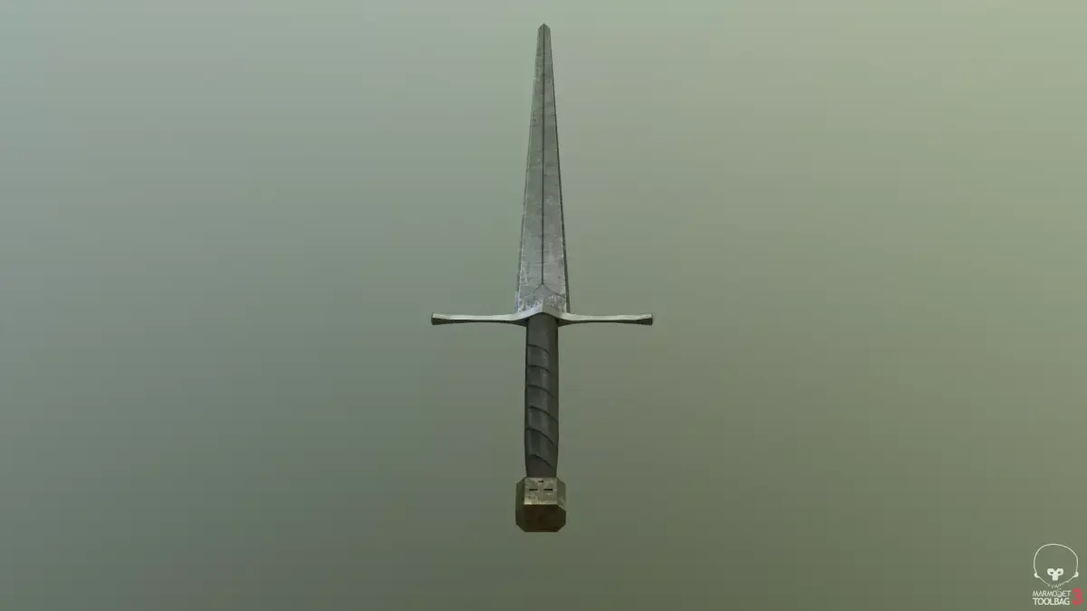 Medieval Sword Pack 2 Low-poly 3D model