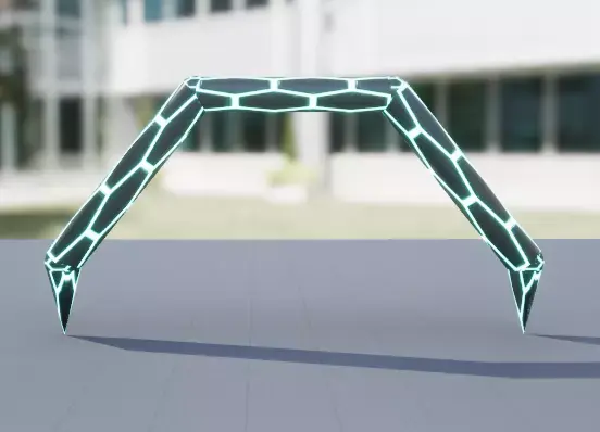 Ground Arche Obstacle 3D model