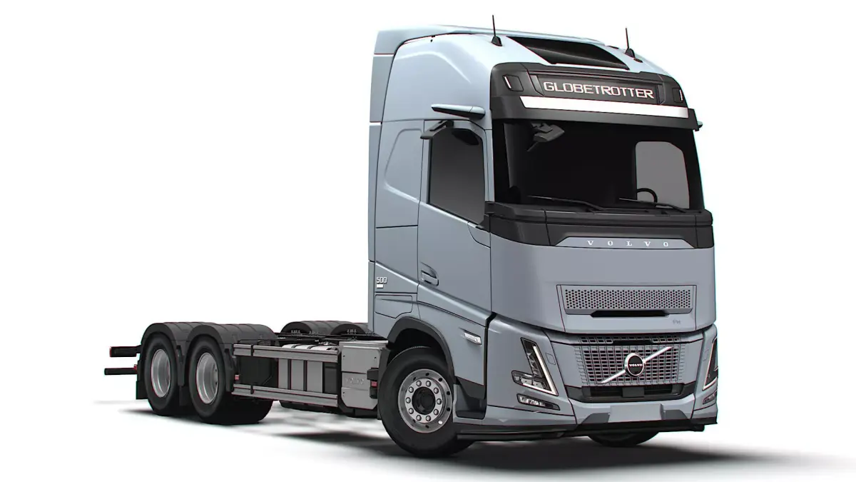 Volvo FH Aero Rigid 6x4 2026 3D model
