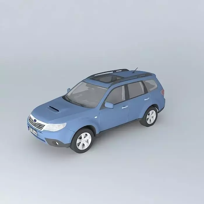 Subaru Forester 2.5 XT SH 2008 Free 3D model