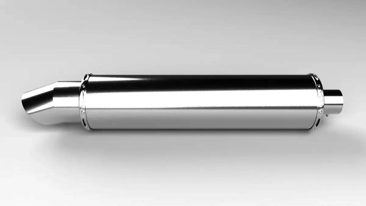 Exhaust Muffler 3D model