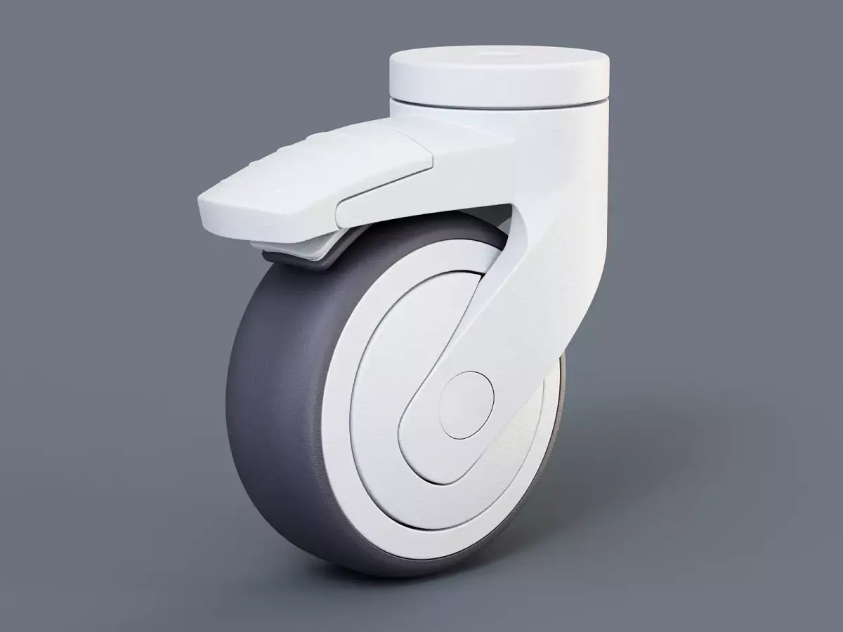 Caster Wheel 2 3D model
