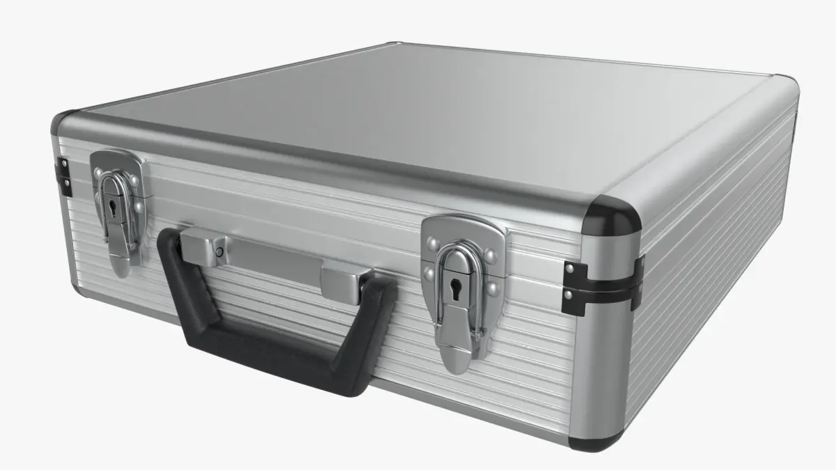 Metal Briefcase 3D model