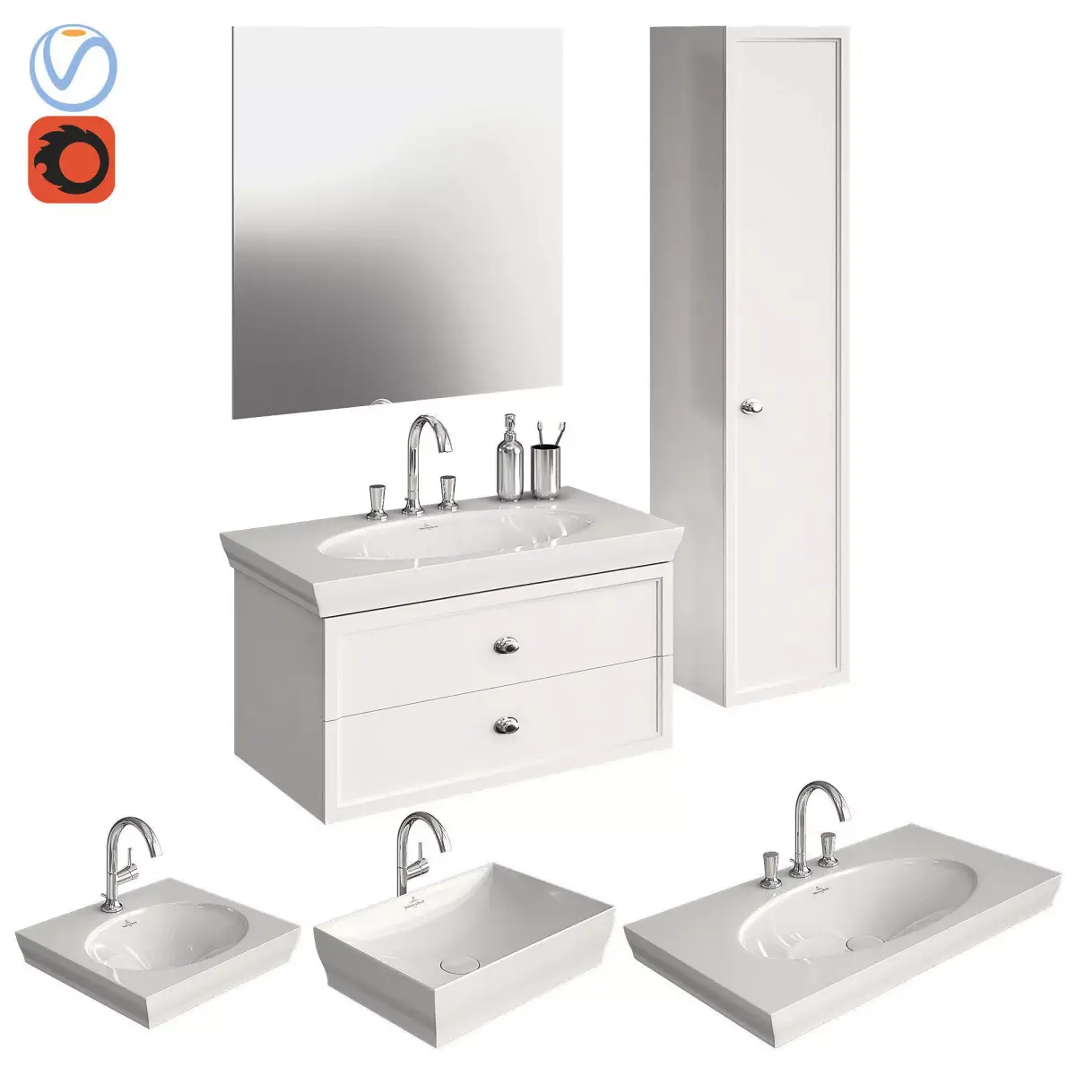 Villeroy Boch La Belle part 2  3D model
