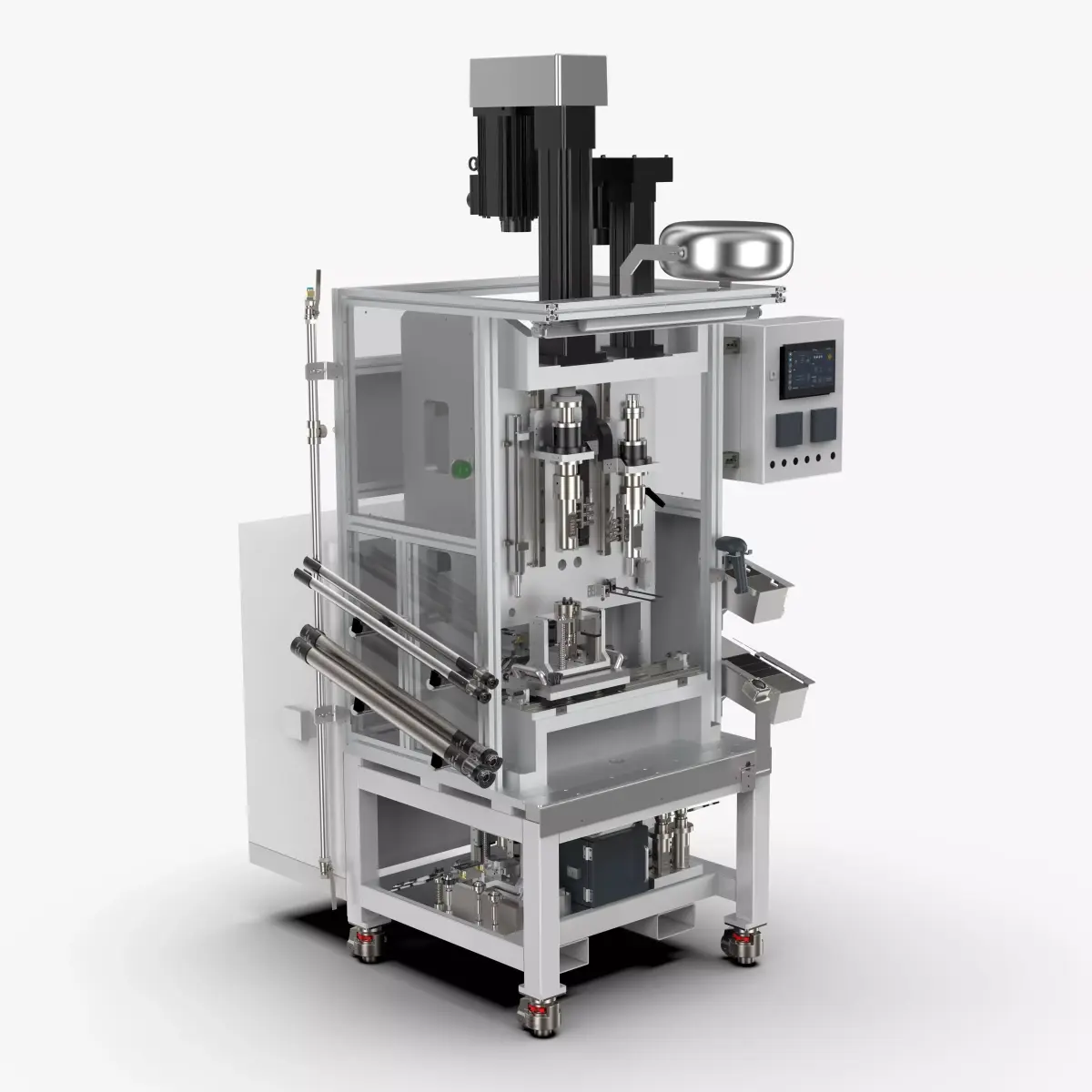 Automatic Worm Pressing Machine 3D model