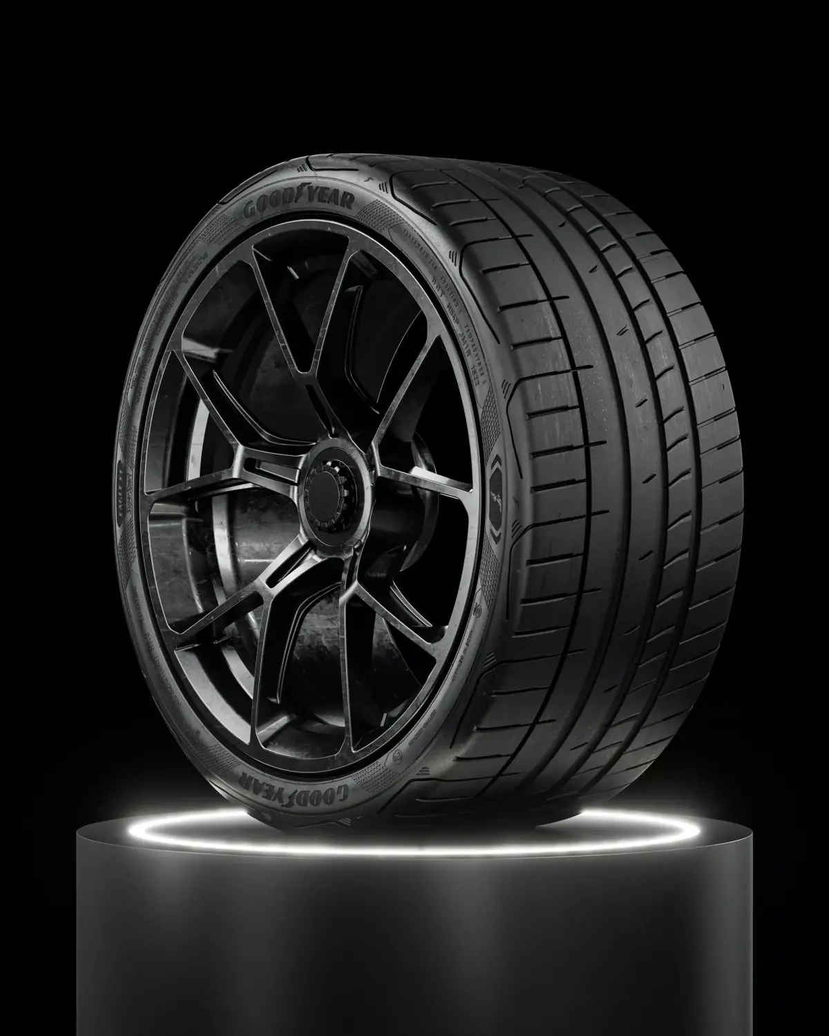 Goodyear Eagle F1 SuperSport 305 30 R21 104Y NA0 3D model