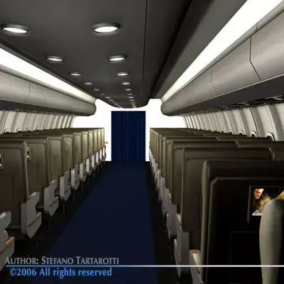 Interior plane 2 3D model