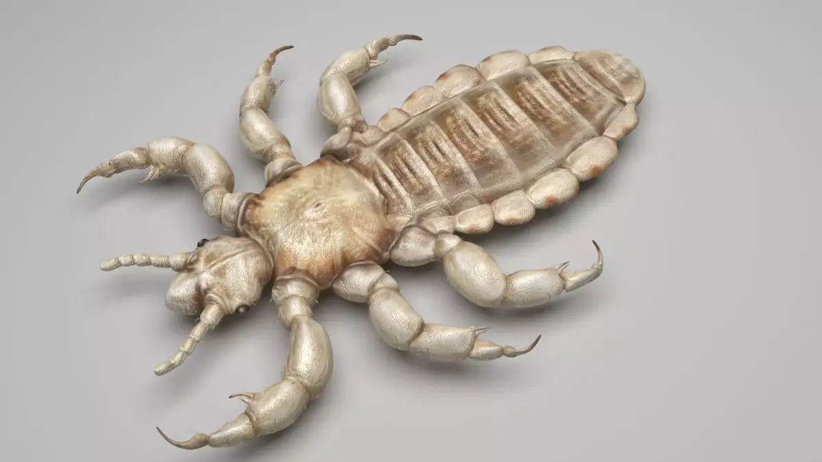 Head Louse Male 3D model