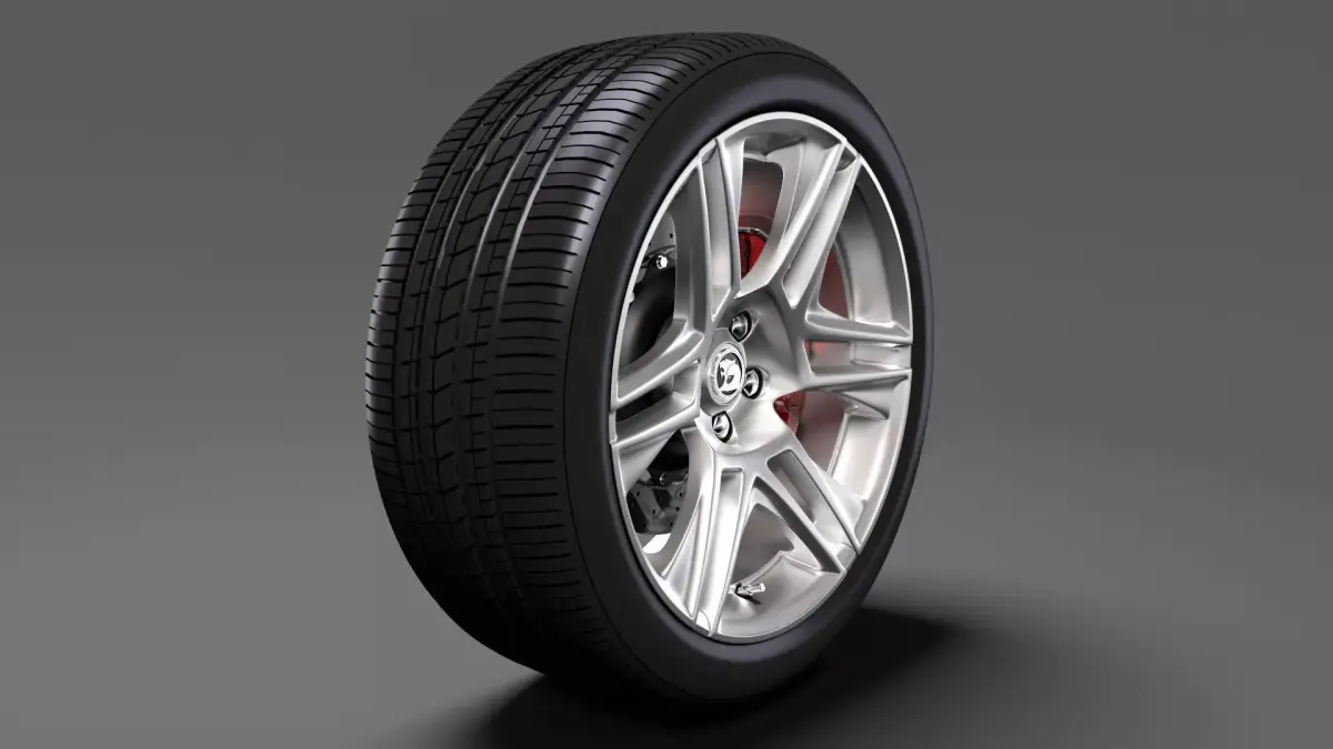 HSV GTS Maloo GEN F2 2017 wheel 3D model