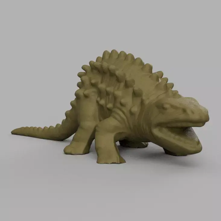 Dinosaure pic dos 3D print model