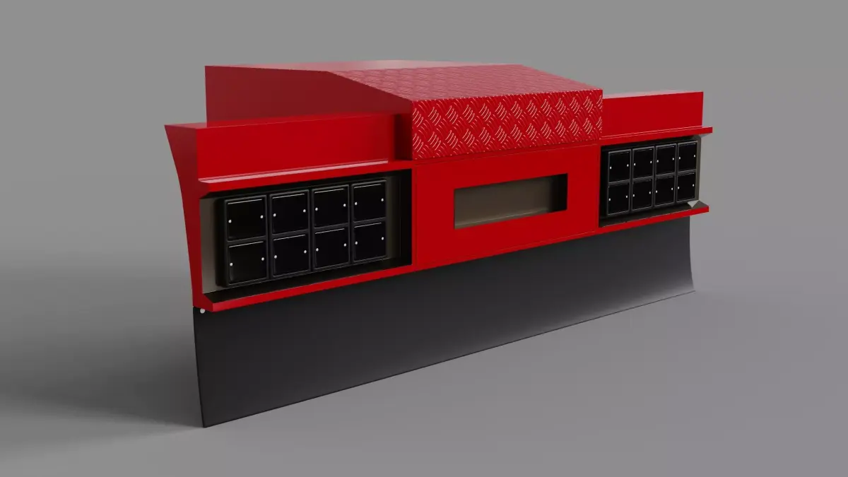 Back Bumper 1 3D model