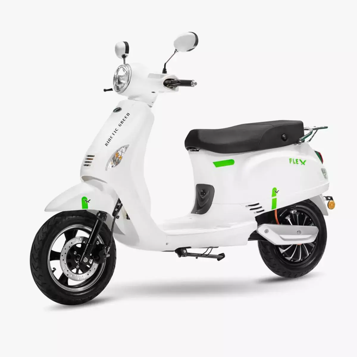 Kinetic Green Zing High Speed Electric Scooter With Charger Low-poly 3D model