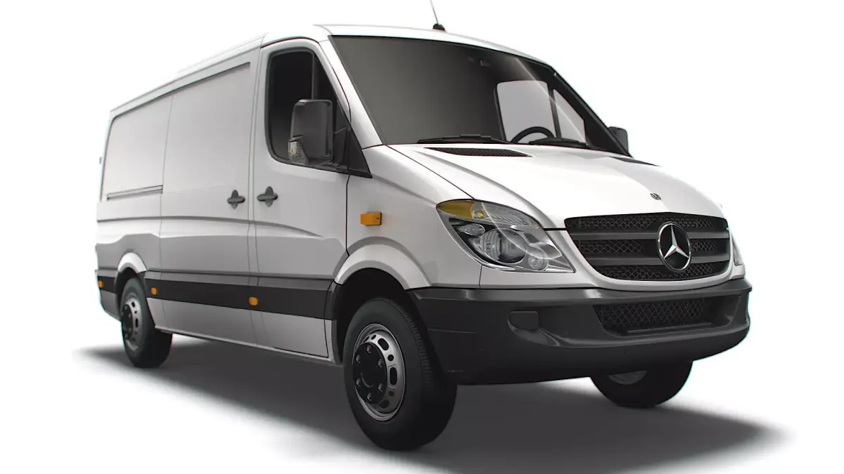 Mercedes Benz Sprinter Van L2H1 2008 3D model