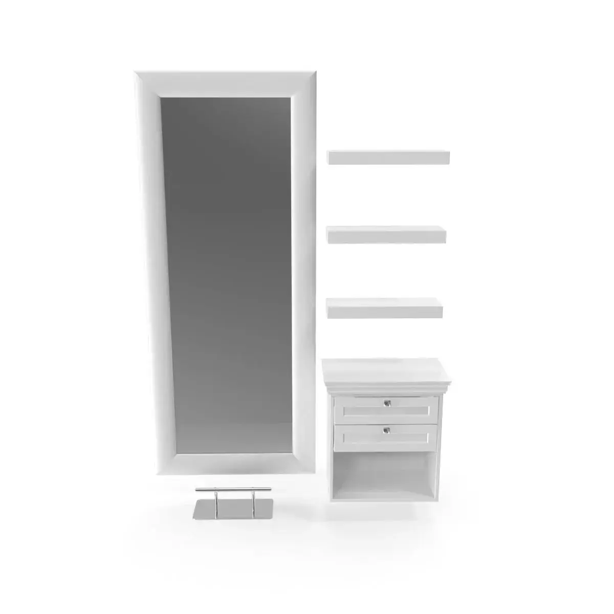 Barber Work Place A 3D model