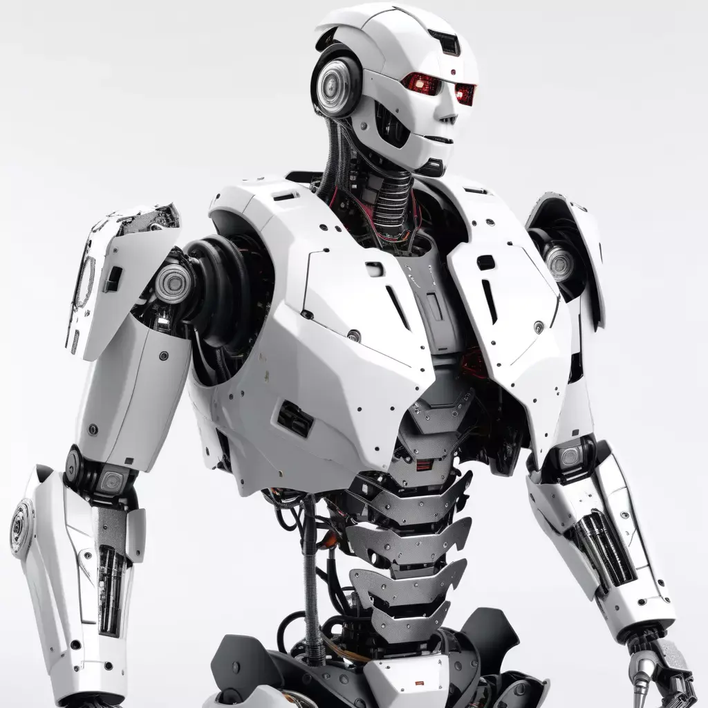 Damaged Robot Torso 3D Model 3D model