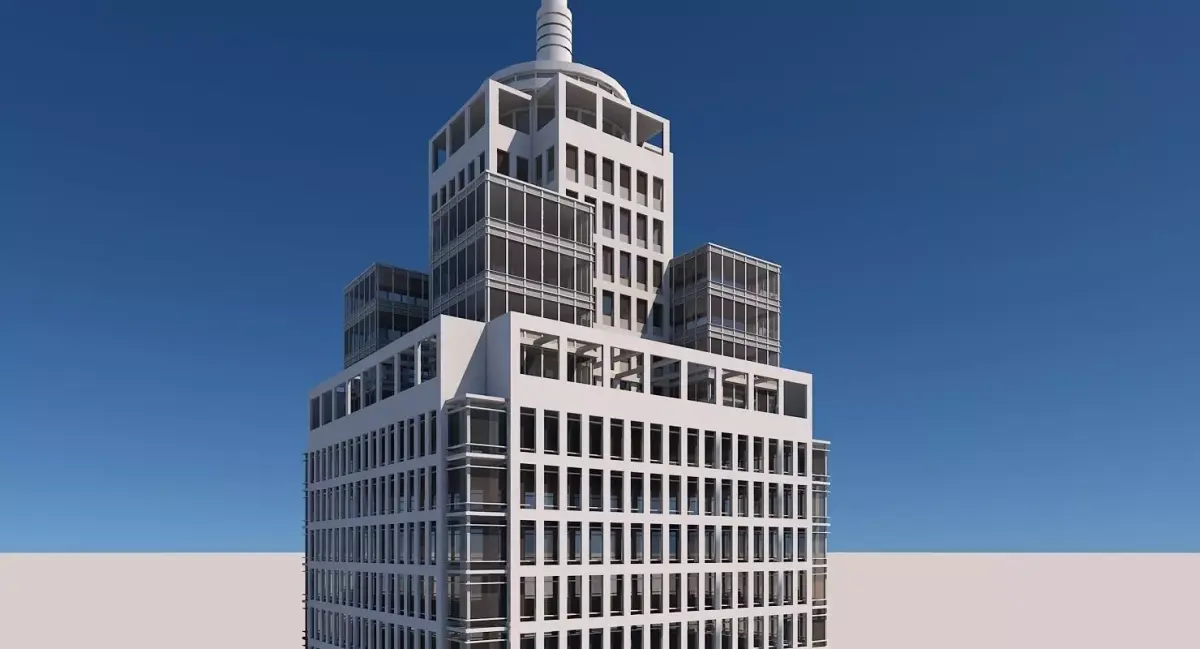 Skyscraper 021 3D model