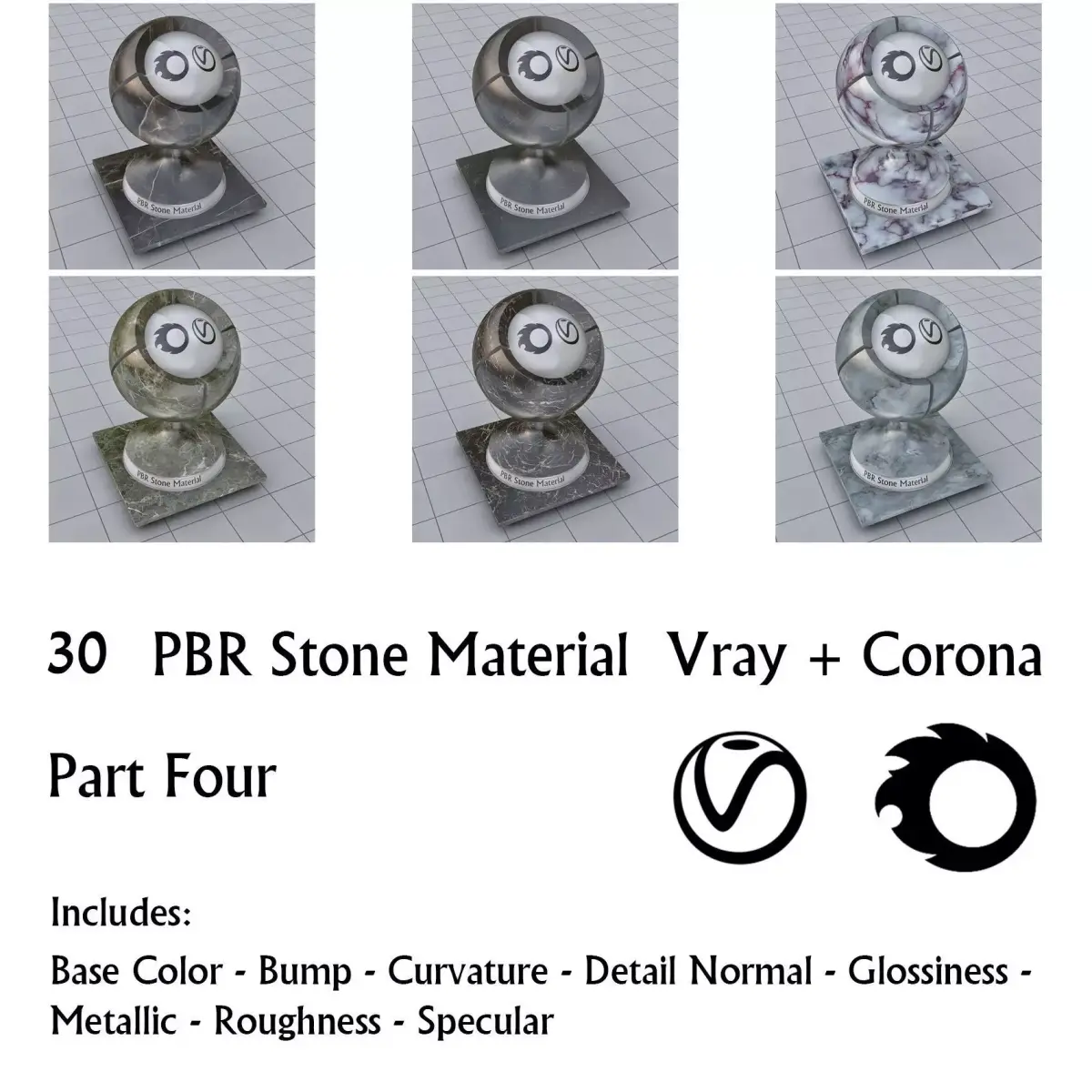 30 PBR Stone Material Part 4 Texture