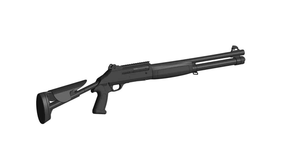 Benelli M1014 3D model