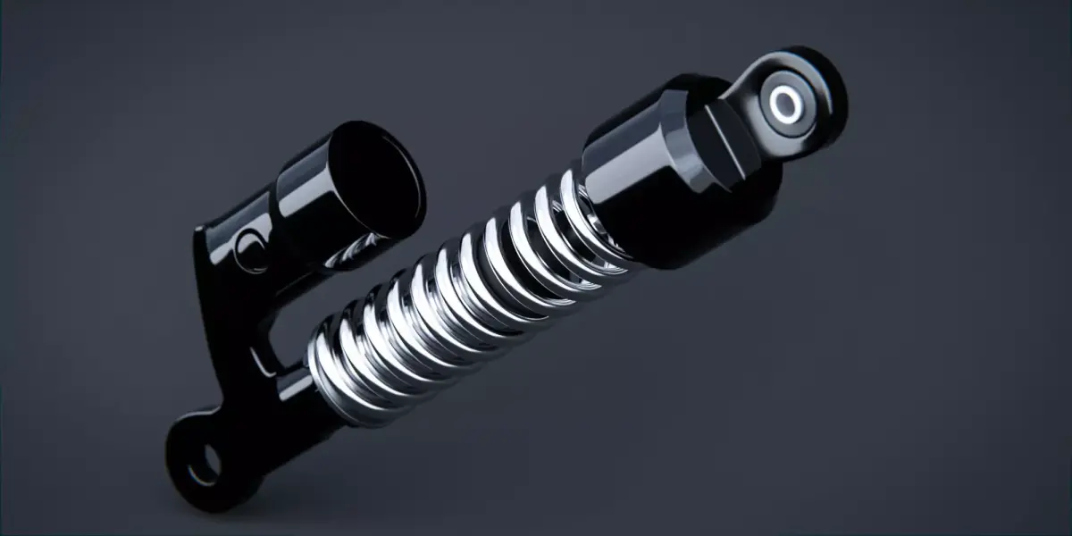 Suspension-Shock Absorber 3D model