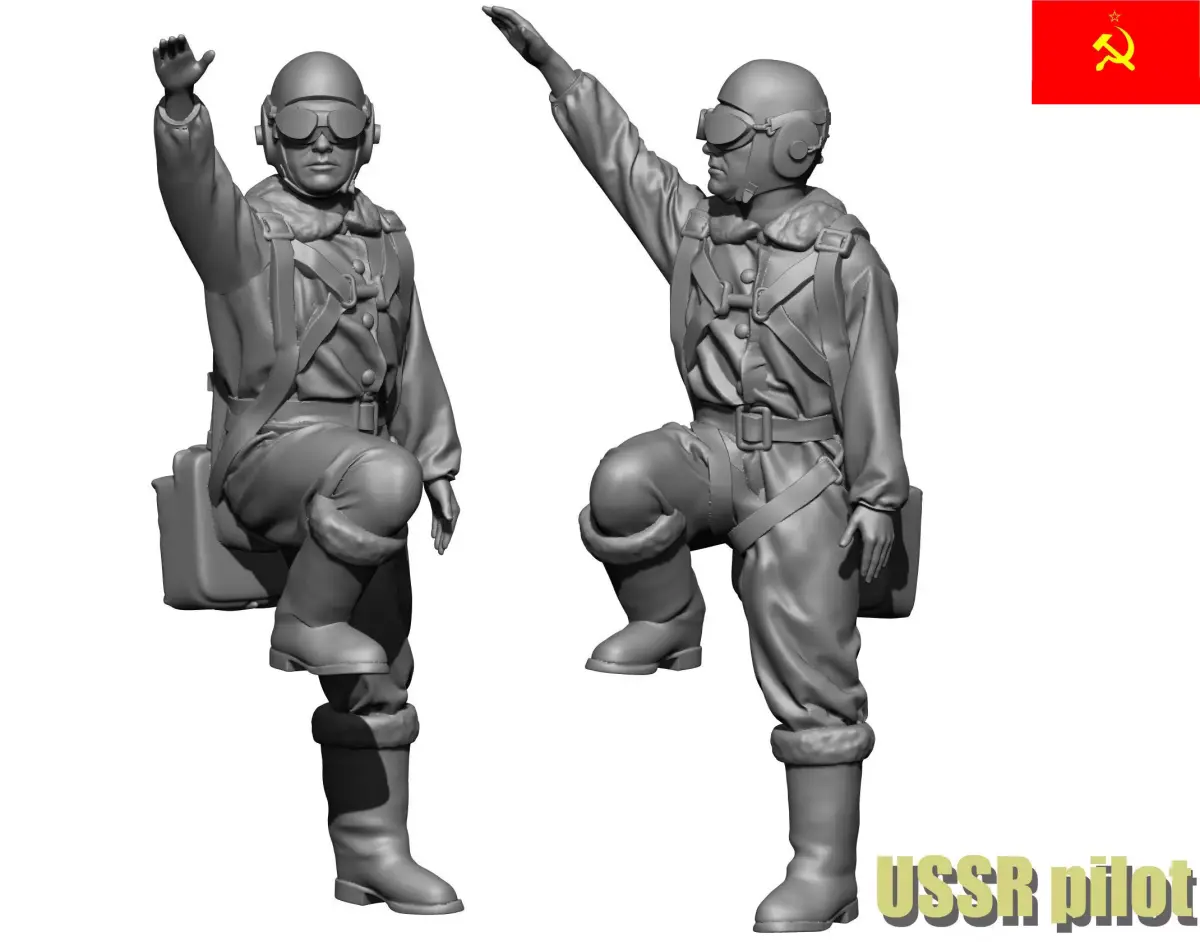 Ussr Pilot  3D print model purchase