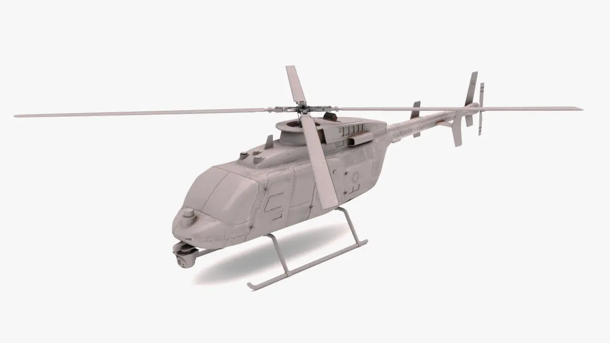 Fire Scout MQ-8C 3D model