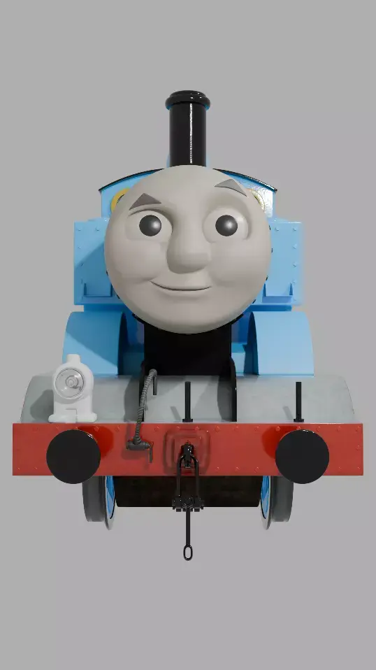 Thomas and friend Big World Big Adventures CGI 3D RIGGED Free 3D model