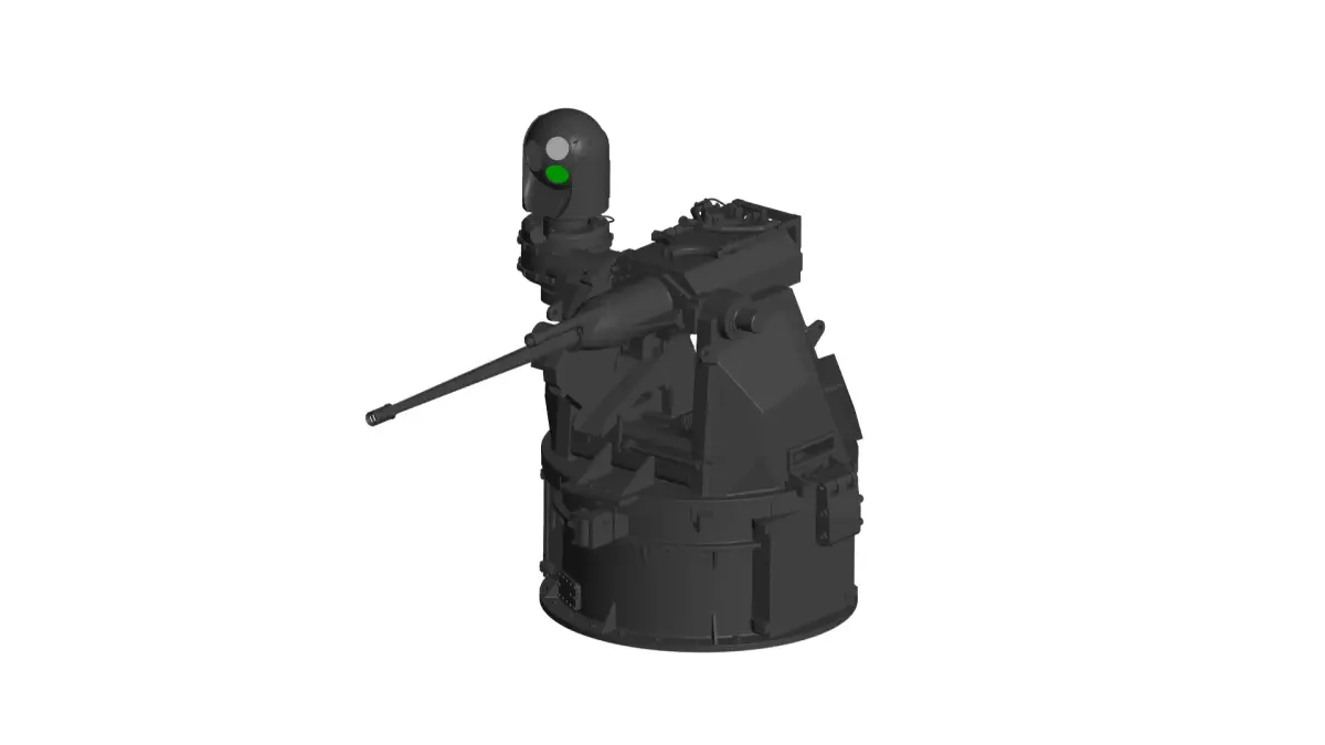 autocannon 3D model purchase