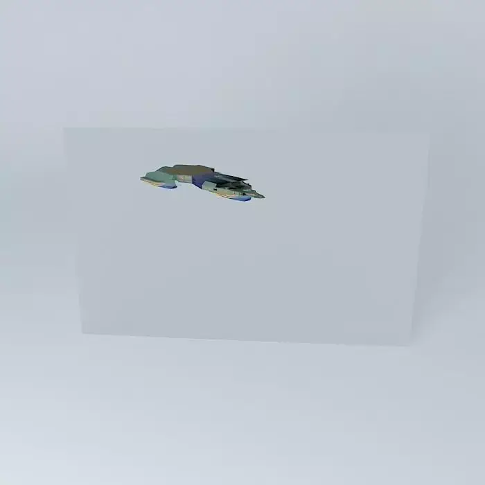 MBCB Porter M097 Spaceship Free 3D model
