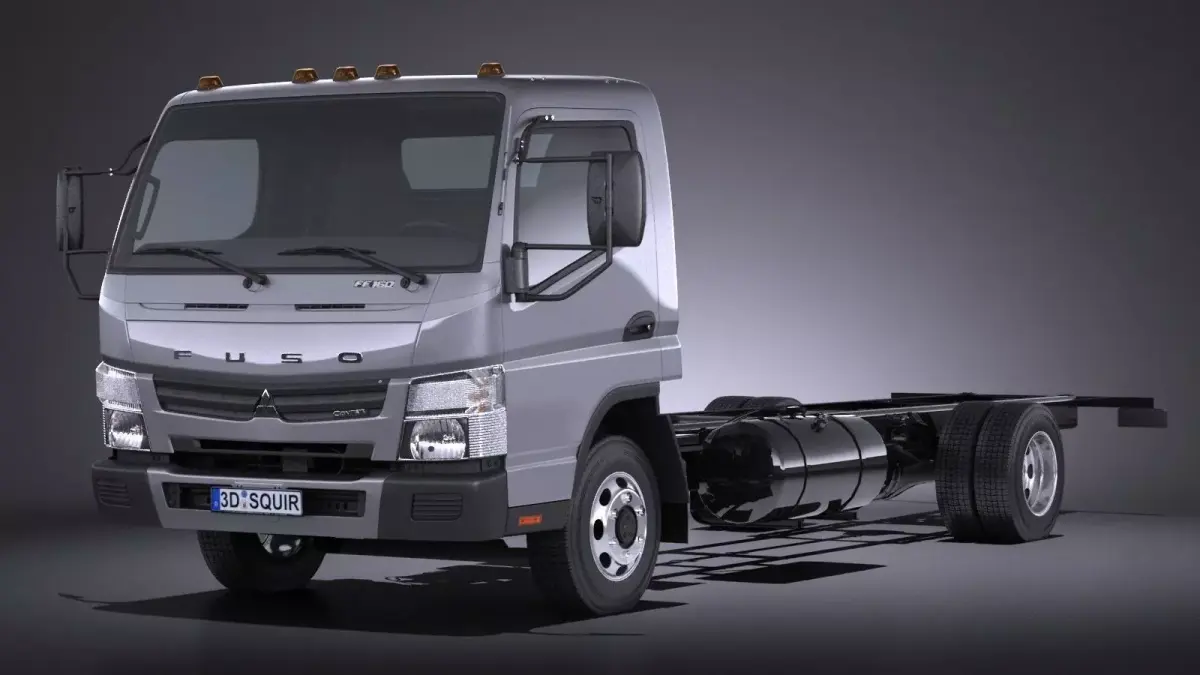 Mitsubishi FUSO Chassis 2016 3D model