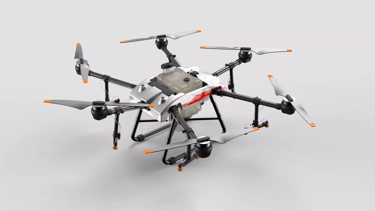Agricultural drone 3D model purchase