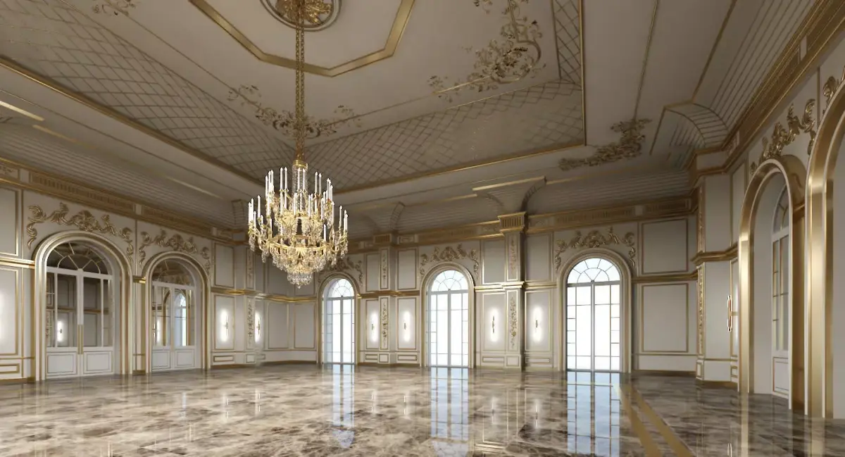 Classical Historic Interior  3D model