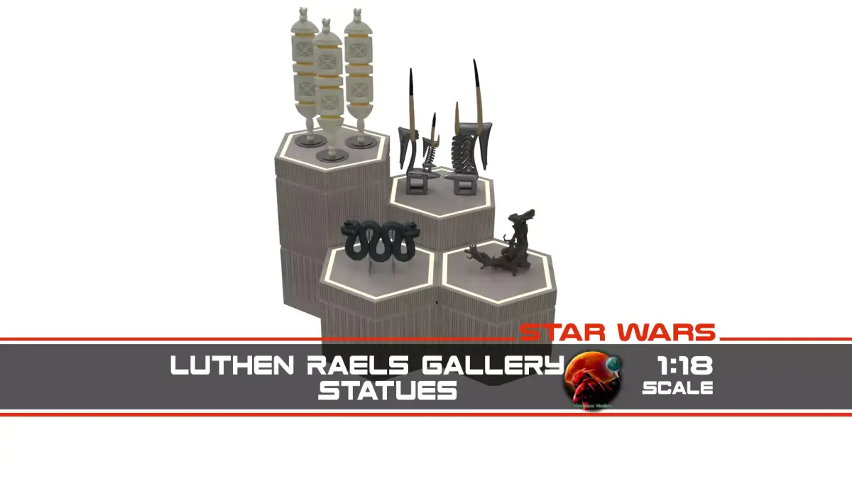 Luthen Raels gallery - Statues 1-18 scale Hasbro Kenner 3D print model