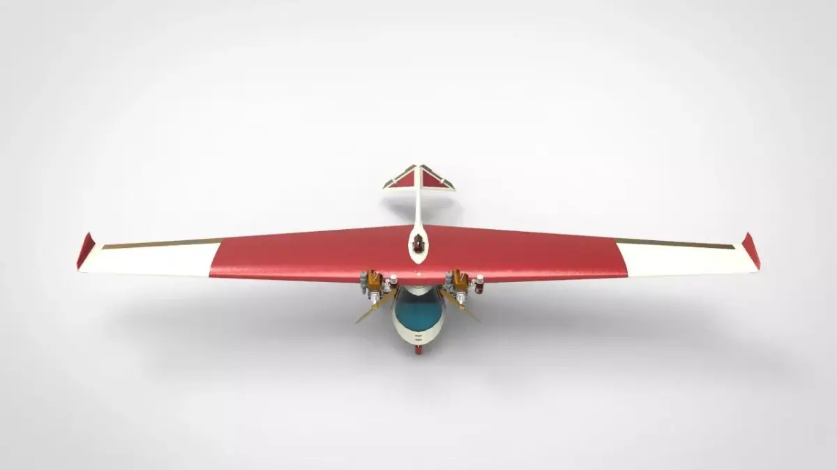 Ultraflight Lazair airplane 3D model buy