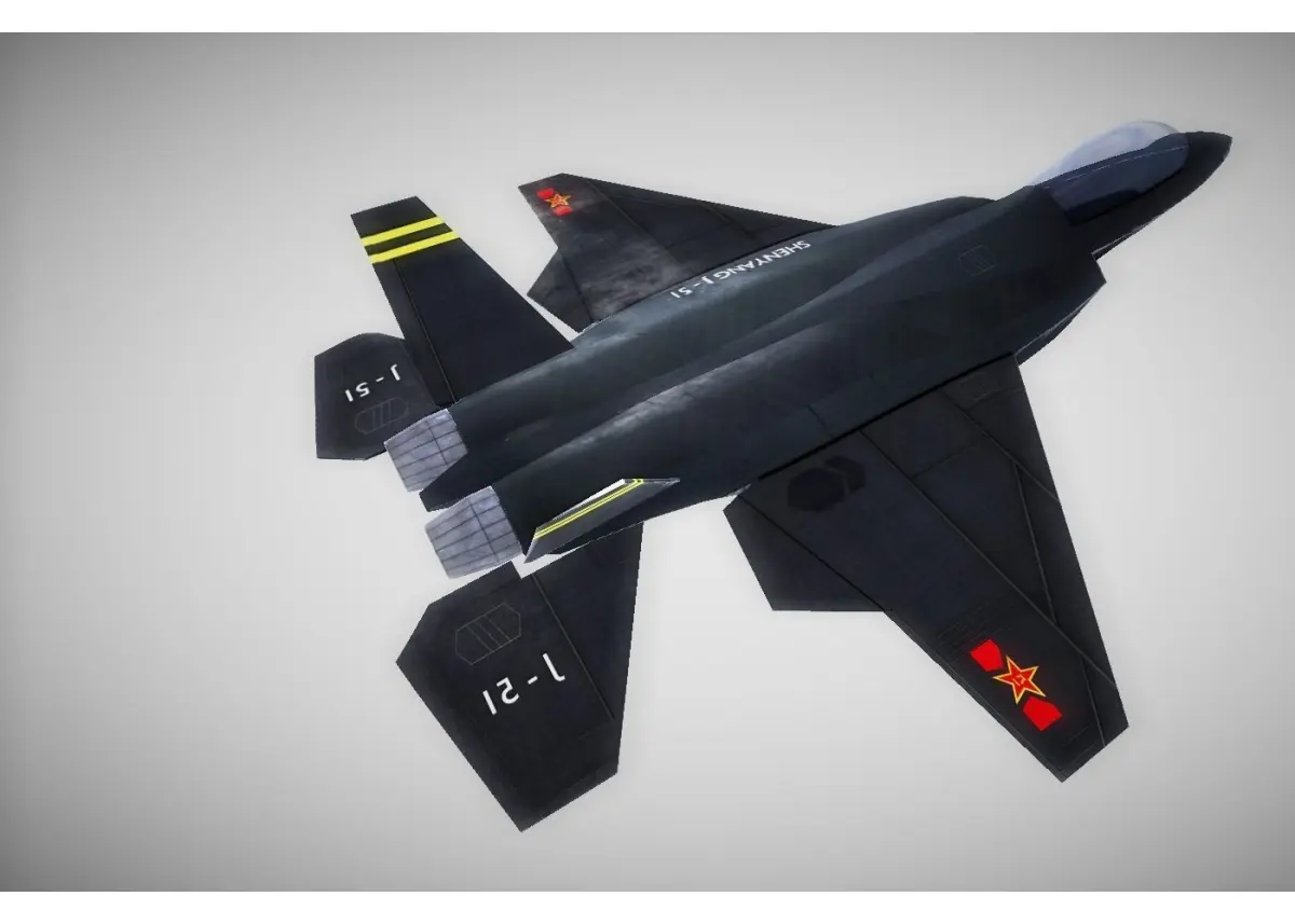 jet fighter 3D model