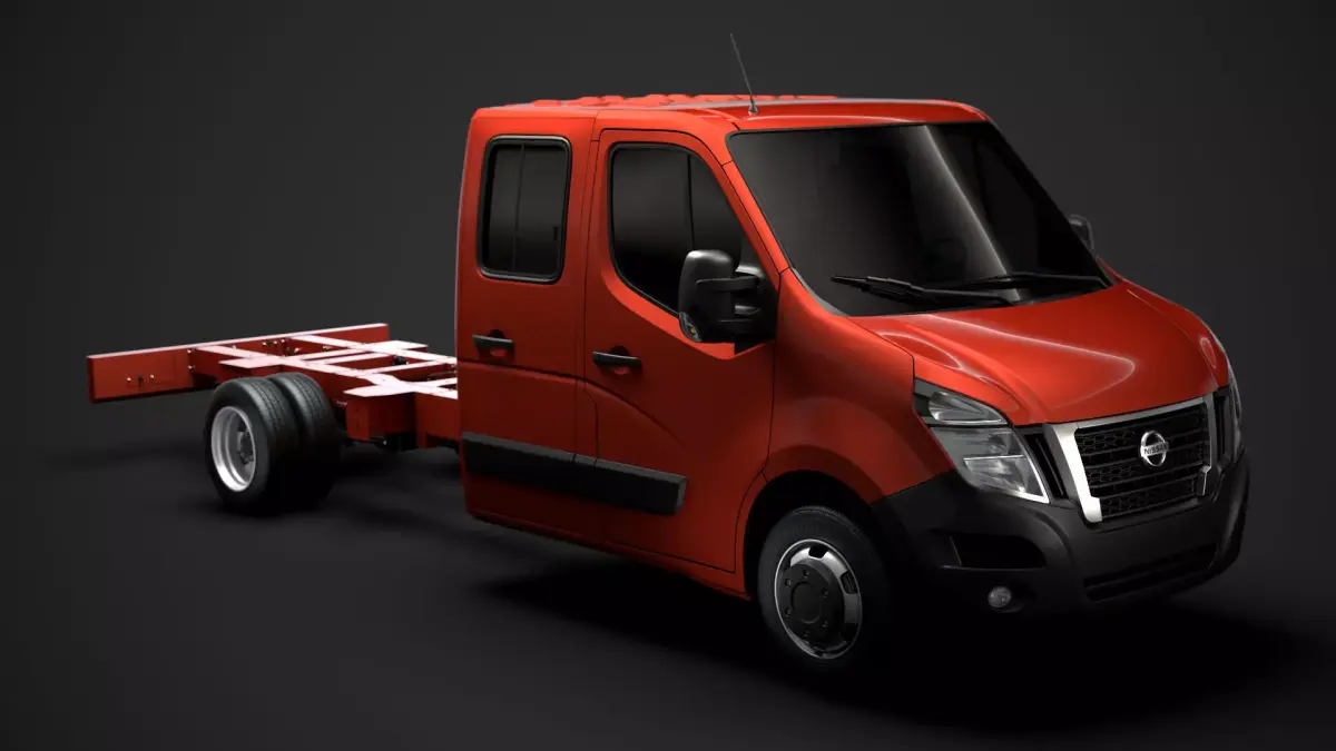Nissan NV400 CrewCab DW E30 Chassis 2020 3D model