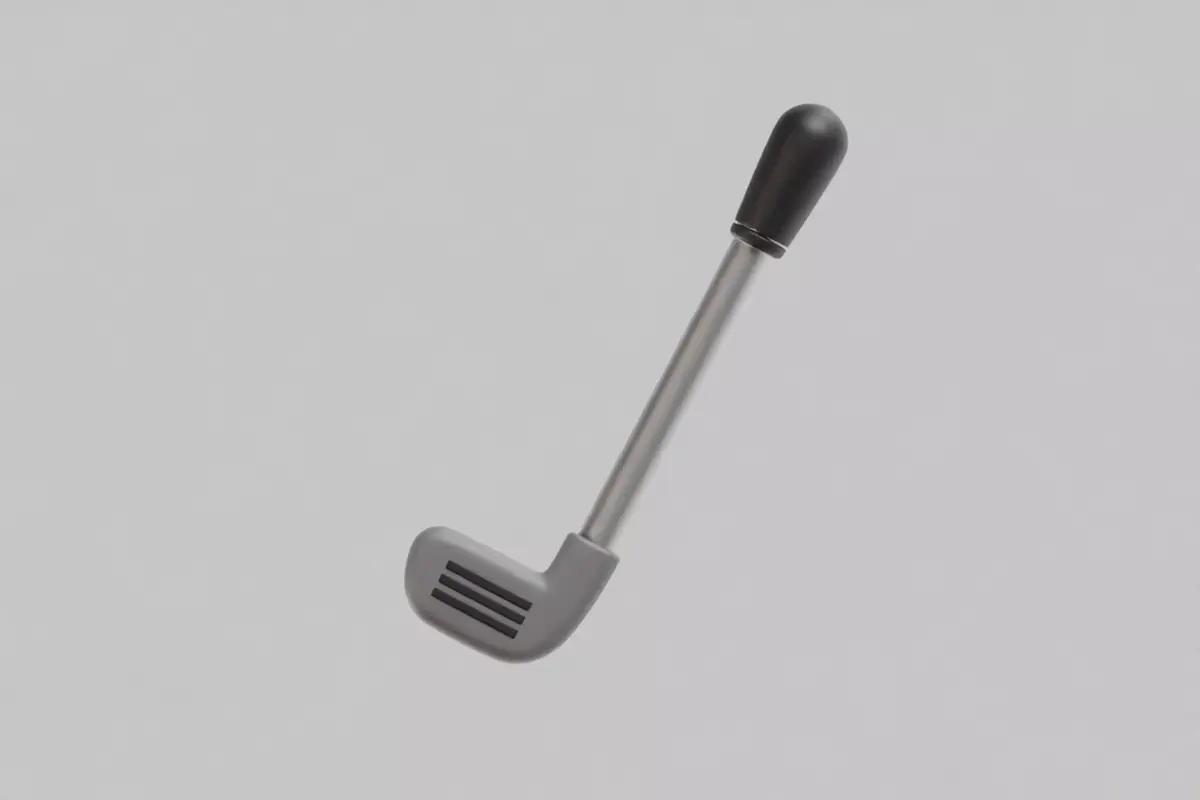 Cartoon Golf Club Low-poly 3D model