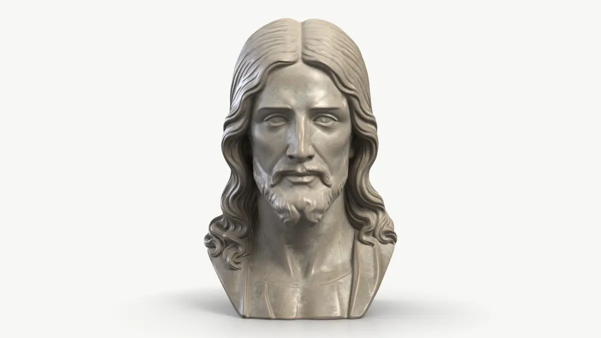Jesus Bust 1 3D model