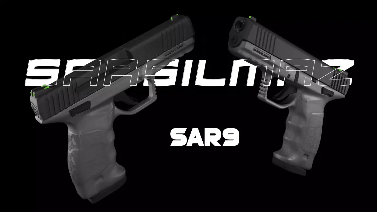 Firearm SAR9 3D print model